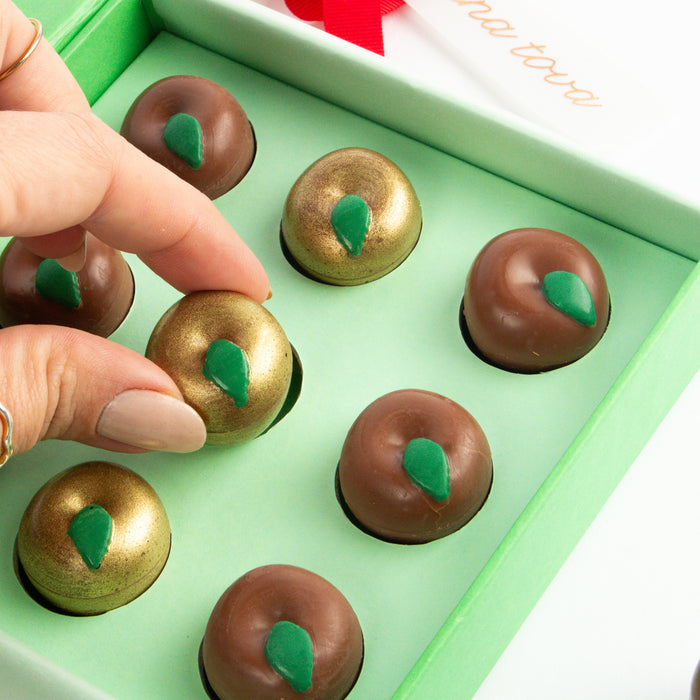 Rosh Hashana - Caixa Apple Praline 9 unid